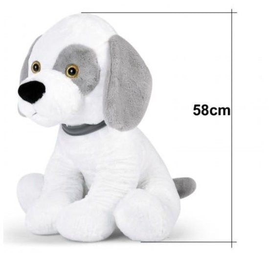 Spielwerk Knuffel hond - 58 cm