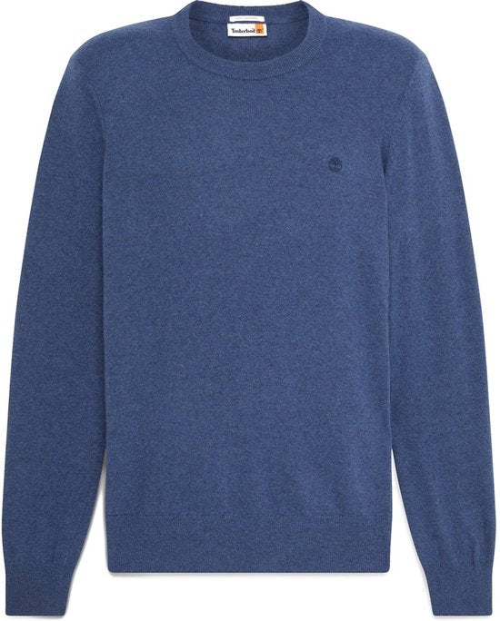 Timberland – Jaff Trui met Ronde Hals – Wolmix – Stijlvol & Comfortabel – Oceana – Maat M