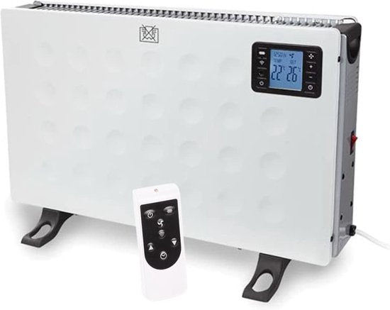Perel Smart Convectorkachel, voor binnen, drie warmtestanden, 2000 W