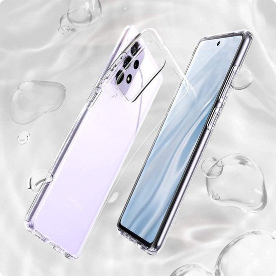 Spigen Liquid Crystal Backcover geschikt voor Samsung Galaxy A72 hoesje - Transparant