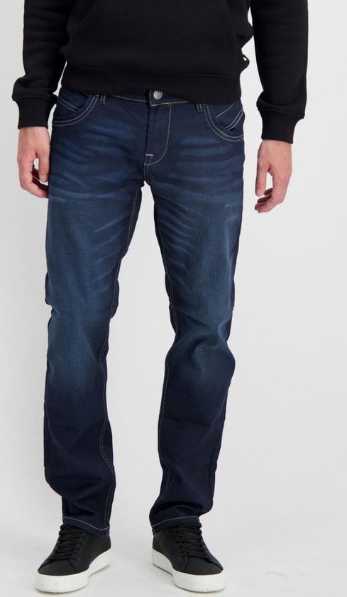 Cars Jeans Henlow Regular Fit Herenjeans – W36 L32 – Comfortabel Elastisch Denim – Gewassen Look