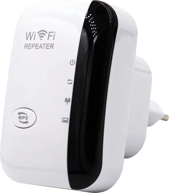 Garpex® WiFi Versterker Stopcontact - Sterk Signaal - 300Mbps - Inclusief Ethernet Kabel - Repeater - 300Mbps
