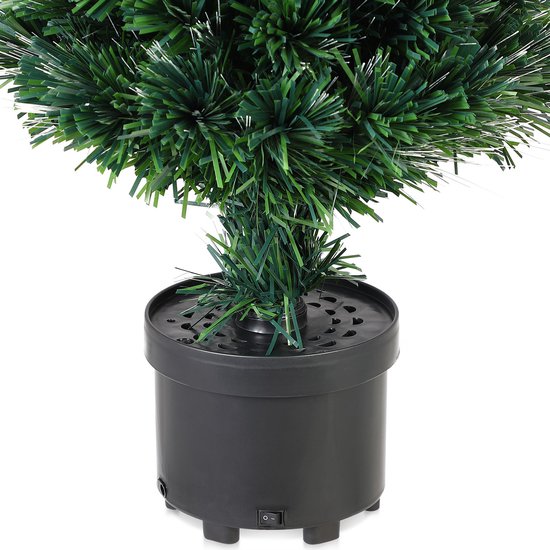 CASARIA Mini Kerstboom - 65x35cm Kunststof Verlichting - Multicolor