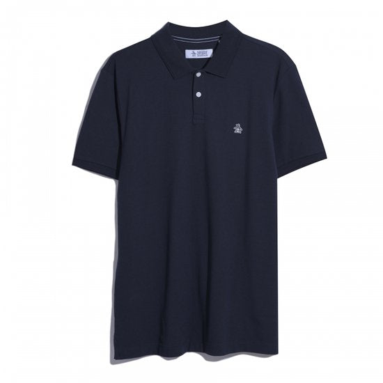 Zwarte polo van het merk Penguin by munsingwear maat L
