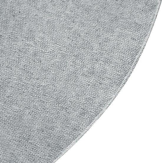 tectake® Kortpolig Vloerkleed - Rond - Ø120 cm - Zandkleur - Tapijt voor Woonkamer, Slaapkamer, Eetkamer - Onderhoudsvriendelijk en Wasbaar - Antislip Ondertapijt - Allergievriendelijk - Diverse maten en kleuren