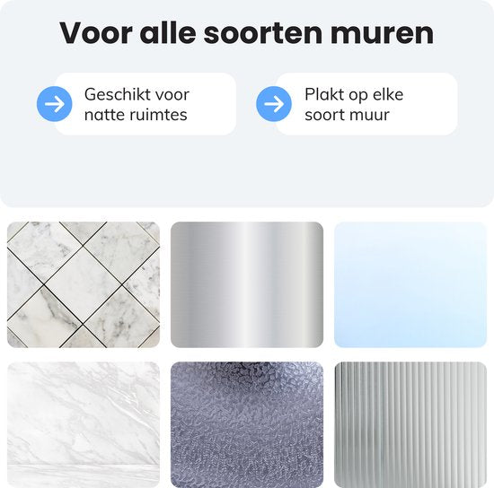 Handgreep met Zuignap - Voor in de Douche - 2 stuks - Douchegreep voor in de Badkamer - Wandbeugel - Extra veilig & sterk model - 40cm - Luft