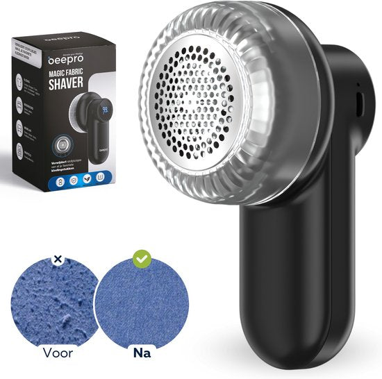 Beepro® Elektrische Pluizenverwijderaar - Ontpluizer - Ontpiller - Pluizentondeuse - Draadloos en Oplaadbaar