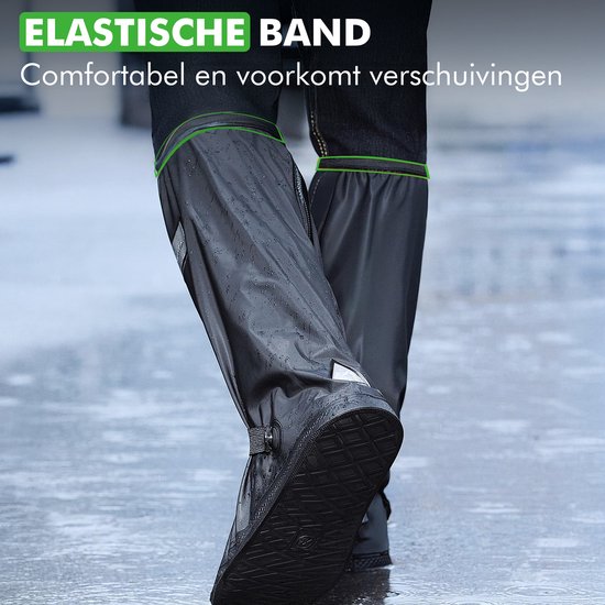 Travelhawk Overschoenen - Waterdicht - Regenschoenen - Schoenhoesjes - Schoenovertrekken - Zwart - 39 - 42