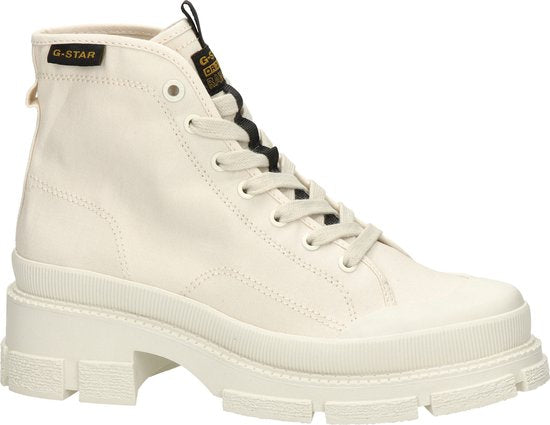 G-Star Aefon II Mid CVS W Veterschoenen Hak - gebroken wit - Maat 41