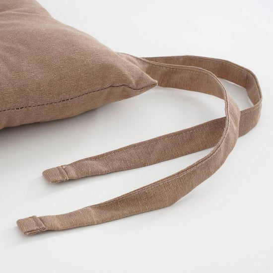 In The Mood Collection Paddy Stoelkussen - L46 x B46 cm - Katoen - Beige