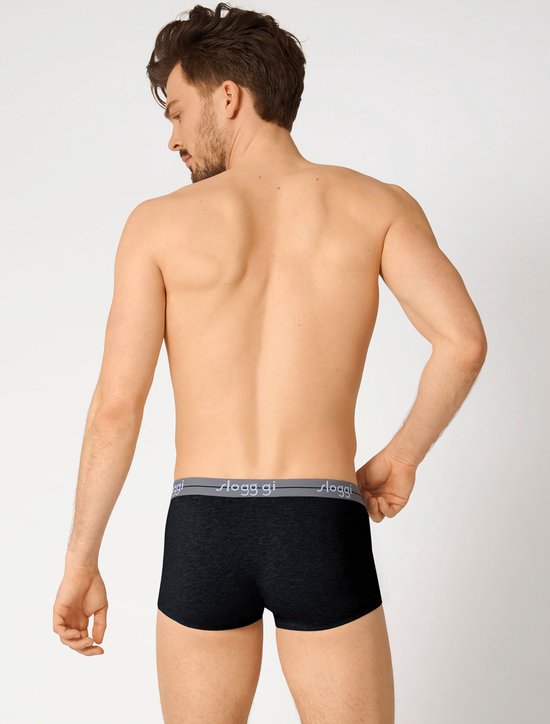 Sloggi Heren Boxershorts - 2-Pack - Stretch - Comfort Fit - Grijs - XXL