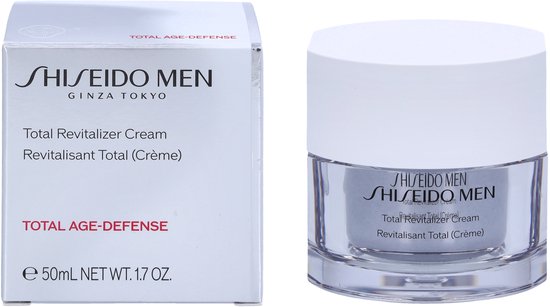 Shiseido Men Total Revitalizer Cream - Vitaliserende anti-veroudering crème - 50 ml