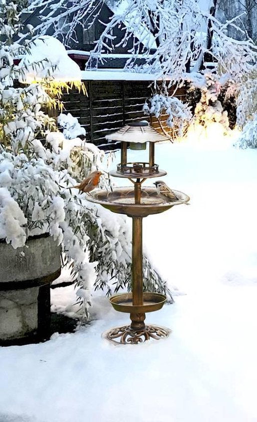 4-in-1 Vogelbad met Plantenbak