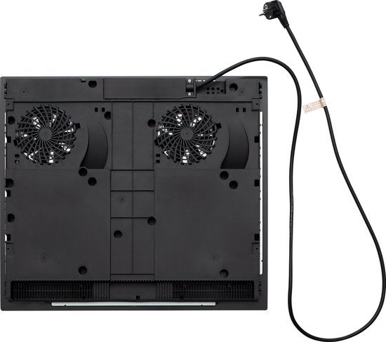 Inventum IKI6008 - Inbouw inductie kookplaat - 60 cm - 4 kookzones - 1-fase plug en play - Randloos - Zwart
