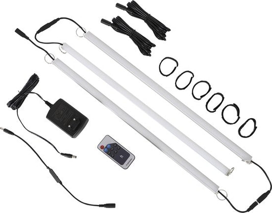 Bo-Camp - Tentverlichting - Slim Tube - 3 LED strip - Dimbaar - 22W