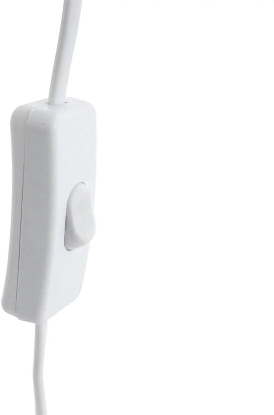 Anne Lighting tafellamp Porcelain - wit - porselein - 14 cm - E14 fitting - 3058W
