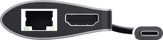Trust USB-hub – USB Splitter – USB Verdeelhub – USB Poorten Uitbreiding – Grijs