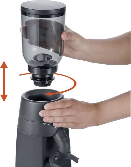Graef CM702 Elektrische Koffiemaler - 24 Maalstanden - Conisch RVS Maalwerk