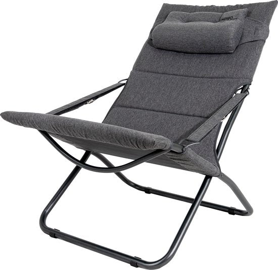 Crespo - Loungestoel - AP/263 - Tex-Supreme - Grijs