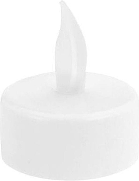 Theelichtjes LED - Box met 24 stuks - met batterij en Timer