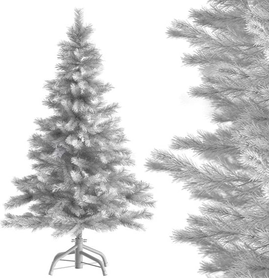 Casaria Kerstboom PVC - Metalen Voet - 150 cm Wit