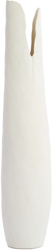 Light & Living MESA keramieken vaas in crème – 19,5x19x92 cm