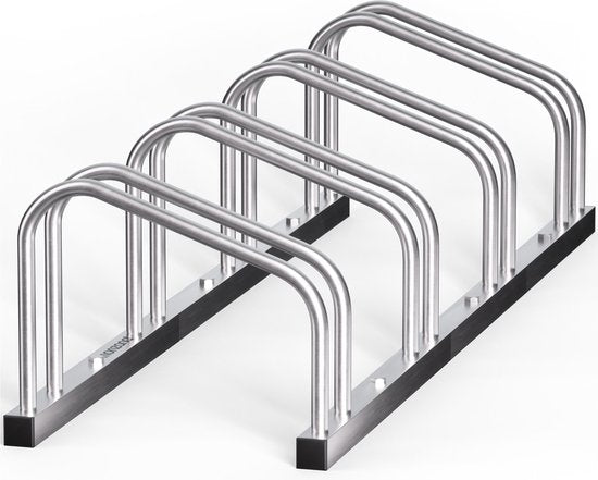 Monzana Fietsenrek 4 Fietsen - Bandbreedte 30-65mm - 37cm Wielafstand