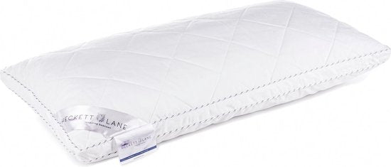 Heckett & Lane Box Hoofdkussen Platinum Anti-Allergie 80x80 cm – Wit – Extra Zacht & Ondersteunend – Verstelbare Vulling