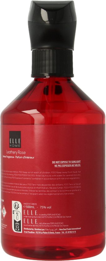 Elle Home - Leathery Rose interieurspray - 500 ml