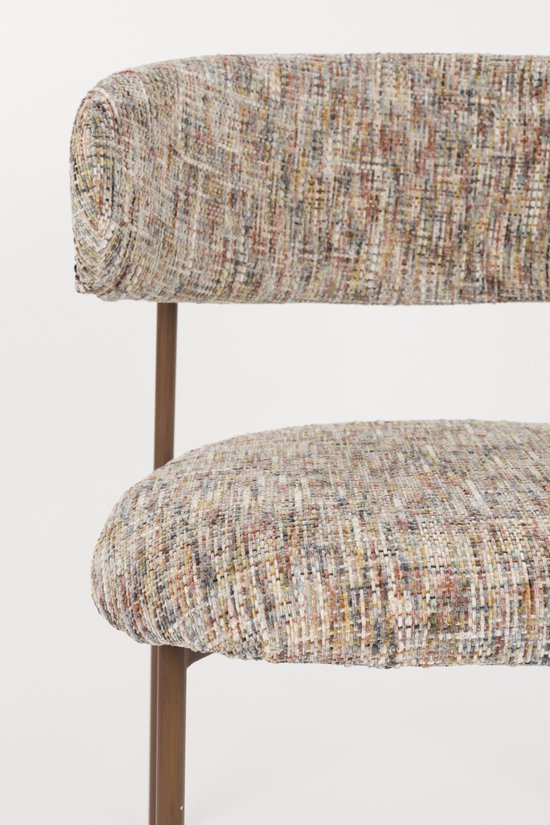 Housecraft Living Claes Eetkamerstoelen Gemêleerd Multi - Set van 2
