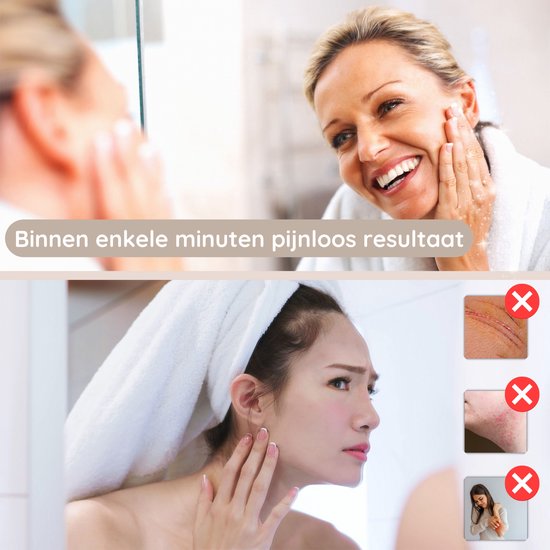 Sansbeauté® Wenkbrauw Trimmer – Gezichtsontharing Dames – Mini Shaver – Elektrisch