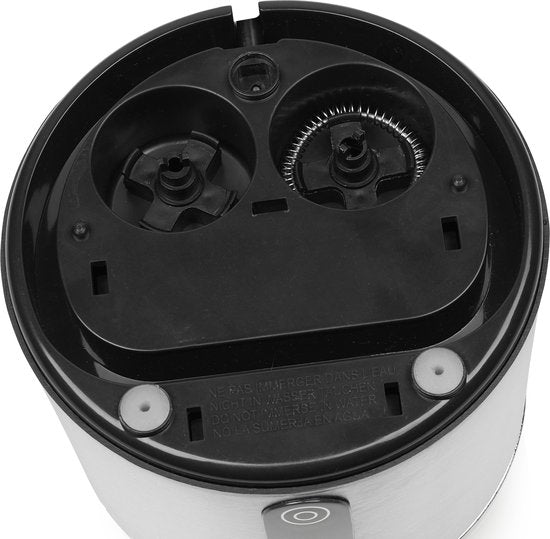 Elektrische Melkopschuimer Princess – PFAS BPA vrij - Uitneembare RVS kan - Vaatwasserbestendig – Droogkookbeveiliging – Temperatuurcontrole - Voor koud schuim, heet schuim en verwarmen - Matcha - Chocola - Cappuccino - Latte - 3-in-1 - 243005