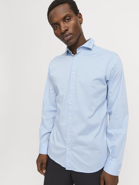 Jack & Jones Blajaxon Stretch Overhemd Heren - Maat L