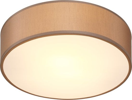 Monzana Plafondlamp - 40W Rond 30cm Fitting E27 - Taupe