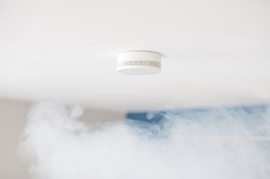 Netatmo Slimme Wi-Fi Rookmelder - Draadloos - Wit - Ø 10 cm