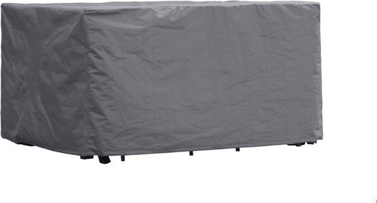 Perel Buitenhoes voor tuinset grijs rechthoekig 165 cm x 135 cm x 95 cm