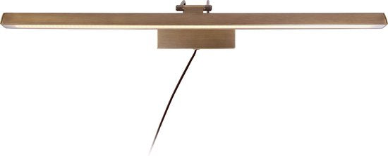 Steinhauer Litho LED - Wandlamp Klassiek - Brons - H:9.4cm - Universeel - Voor Binnen - Metaal - Wandlampen - Slaapkamer - Woonkamer
