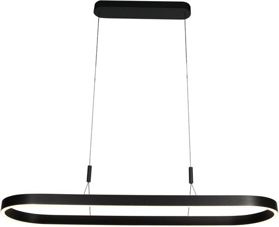 Steinhauer Exclusive - hanglamp - Mykty - zwart - metaal - design lamp - LED - 4205ZW