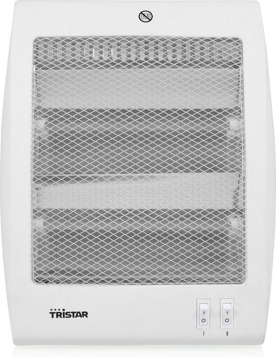 Tristar KA-5127 Elektrische Kachel - 2 standen - Laagwattage - Campingkachel 400-800 watt - Omvalbeveiliging