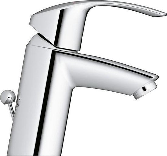 GROHE Eurosmart New Wastafelkraan - Lage Uitloop - Met Stopketting - Chroom