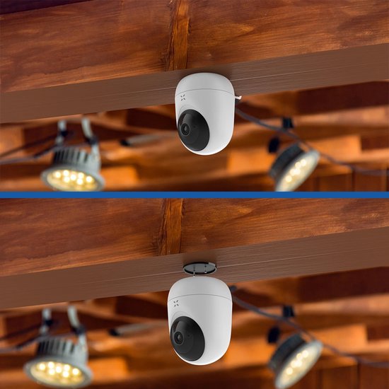XENON Smart X7207 Beveiligingscamera binnen - Huisdiercamera met app -Beveiligingscamera's - Wifi Camera APP - Full HD 2MP - Volgt beweging en geluidsdetectie - Bewakingscamera