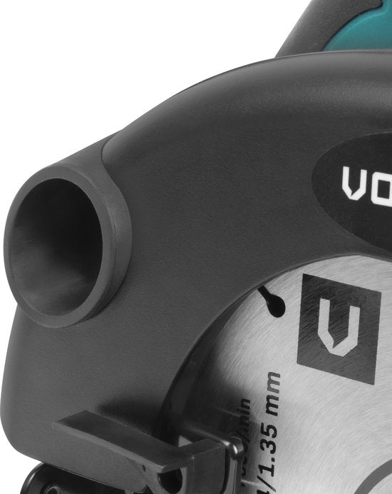 VONROC Cirkelzaag 1200W – 185mm – Incl. parallelgeleider en 24-tands zaagblad voor hout