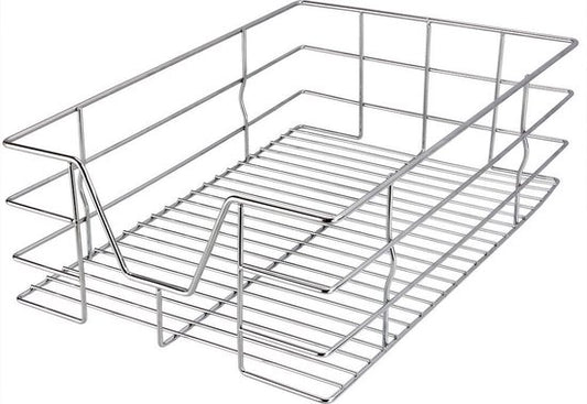 Casaria Lade - Telescopisch Voor 40cm Kastbreedte 37x44x14cm - Zilver