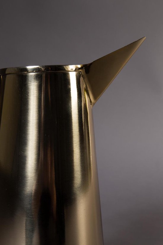 Dutchbone Kassan Vaas - Goud - 2.5L - 18x12x31cm