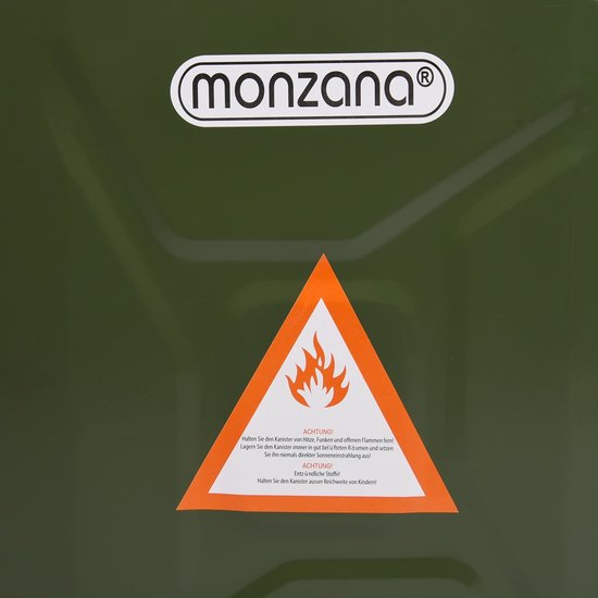 Monzana Jerrycan - Metaal - 5 liter Groen
