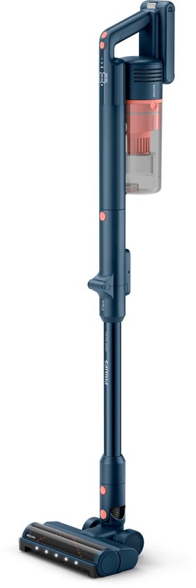 Philips XC5243/10 5000 Serie Flex Steelstofzuiger - Snoerloos - LED TriActive Multi Mondstuk - 60 Minuten Accuduur - Dierenhaarzuigmond