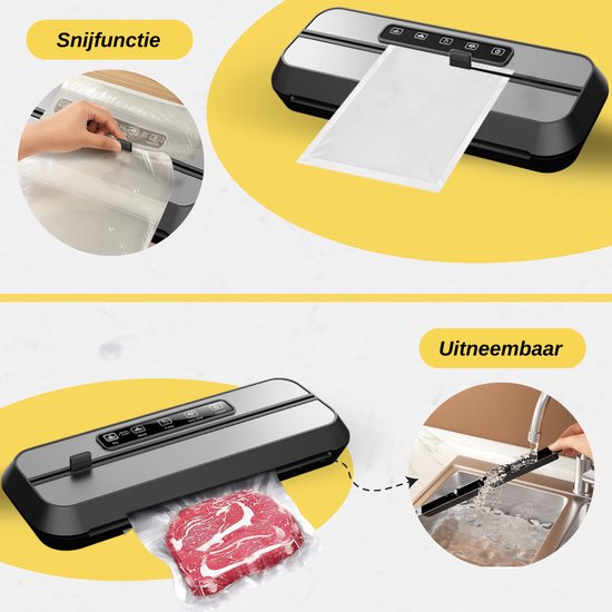 VAIVE Vacumeermachine - Vacuummachines - Foodsaver - Seal Apparaat - Vacuummachine - Vacuum Machine