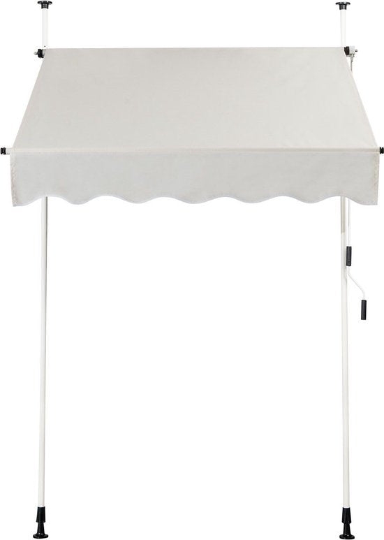 Coast Telescopische Luifel - Waterdicht - 150 x 120 cm - Beige