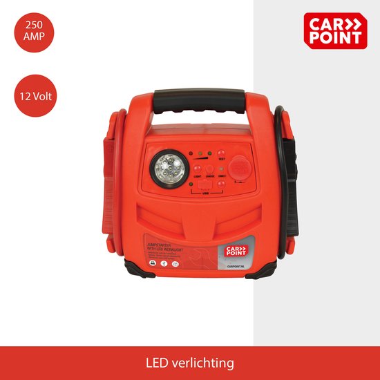 Carpoint Jumpstarter 12V/7AH 2in1 LED 250A