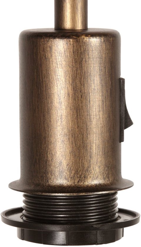 Vloerlamp Modern Stang 4738BR van Steinhauer, bronzen metaal, hoogte 152 cm, kantelbare E27 fitting, slank design, ideaal voor binnengebruik
